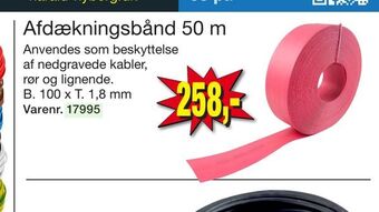 Harald Nyborg Afdækningsbånd 50 m tilbud