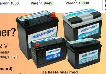 Harald Nyborg Fritidsbatteri 12 V AGM tilbud