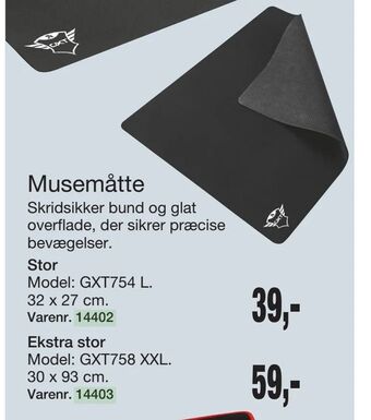 Harald Nyborg Musemåtte tilbud