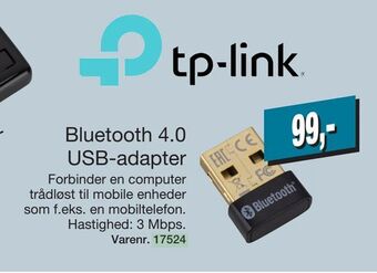 Harald Nyborg Bluetooth 4,0 USB-adapter tilbud