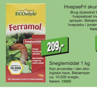 Harald Nyborg Sneglemiddel 1 kg tilbud