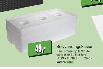 Harald Nyborg Selvvandingskasse tilbud