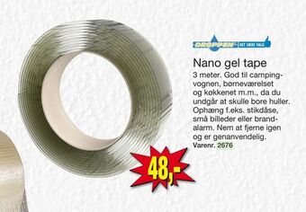 Harald Nyborg Nano gel tape tilbud
