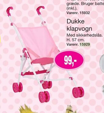 Harald Nyborg Dukke klapvogn tilbud
