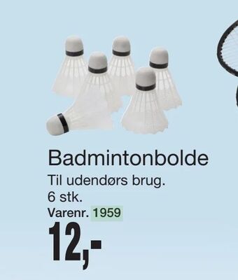 Harald Nyborg Badmintonbolde tilbud