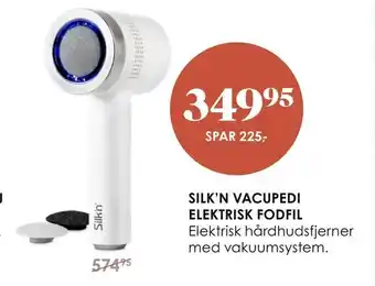 Silk'n vacupedi elektrisk fodfil