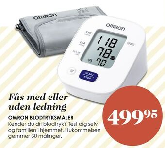 Matas Omron blodtryksmåler tilbud