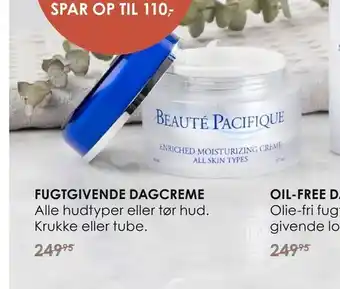 Matas Fugtgivende dagcreme tilbud