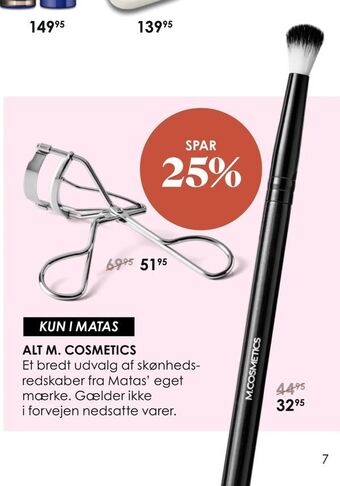 Matas Alt m. cosmetics tilbud