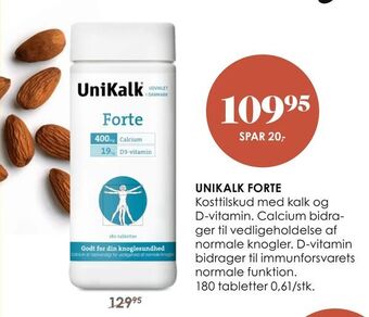 Matas Unikalk forte tilbud