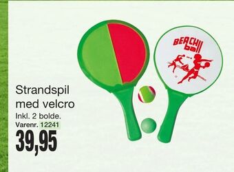 Harald Nyborg Strandspil med velcro tilbud