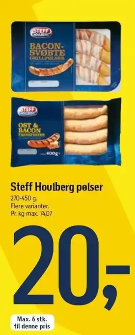 Føtex Steff Houlberg Pølser 270-450g tilbud