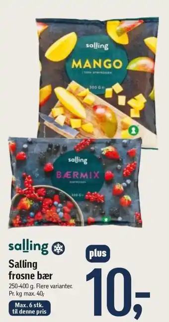 Føtex Salling Frosne Bær 250-400g tilbud