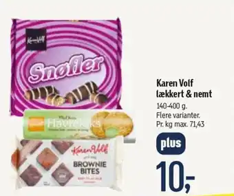 Føtex Karen Volf Lækkert & Nemt 140-400g tilbud
