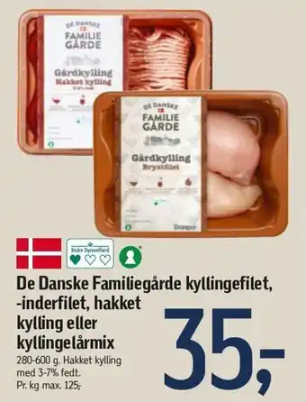 Føtex De Danske Familiegårde 280-600g tilbud