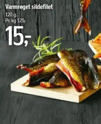 Varmrøget Sildefilet 120g