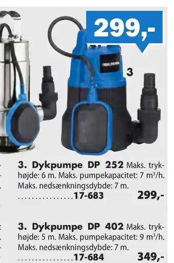 Dykpumpe DP 252
