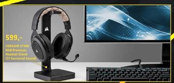 LabTech Data CORSAIR ST100 RGB Premium Headset Stand tilbud