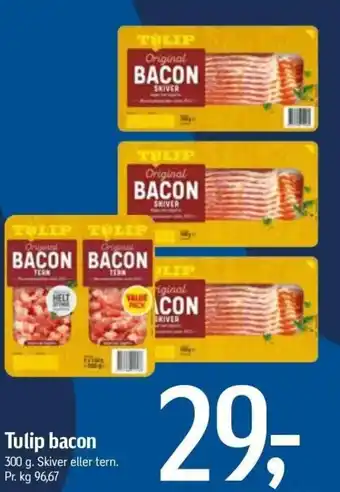 Føtex Tulip Bacon 300g tilbud