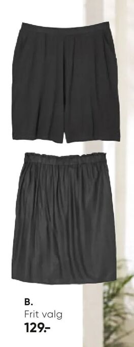 Bilka Shorts eller nederdel tilbud