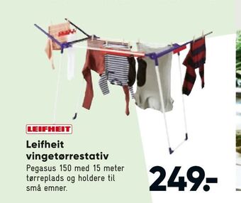 Bilka Leifheit vingetørrestativ tilbud