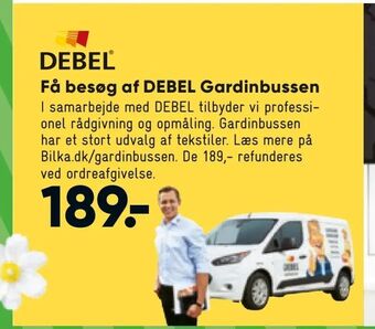 Bilka Få besøg af DEBEL Gardinbussen tilbud
