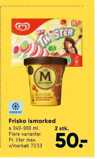 Bilka Frisko ismarked tilbud