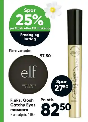 Bilka Gosh Catchy Eyes mascara tilbud