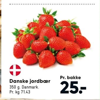 Bilka Danske jordbær tilbud