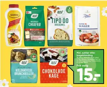 Bilka Mel, sukker eller bageblanding tilbud