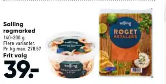 Bilka Salling røgmarked tilbud