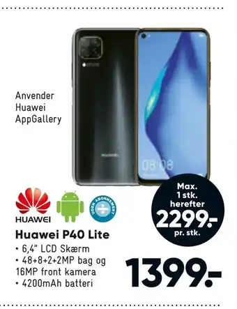 Bilka Huawei P40 Lite tilbud