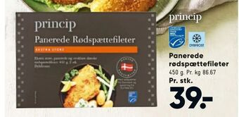 Panerede rødspættefileter