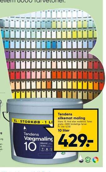 Bilka Tendens silkemat maling tilbud