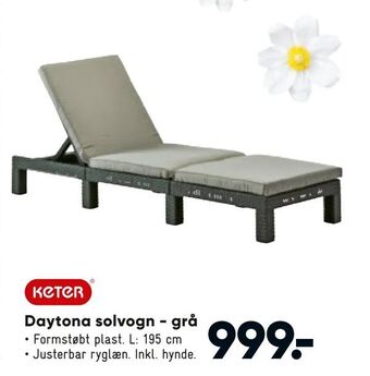 Bilka Daytona solvogn - grå tilbud