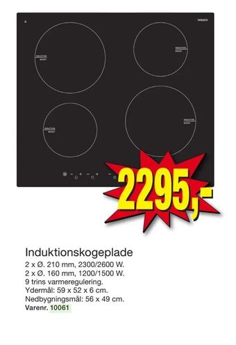 Harald Nyborg Induktionskogeplade tilbud