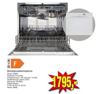 Harald Nyborg Bordopvaskemaskine tilbud