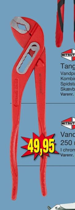 Harald Nyborg Vandpumpetang 250 mm tilbud