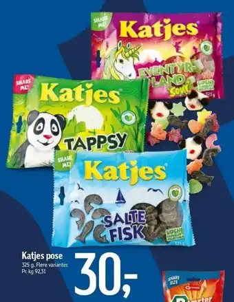 Føtex Katjes Pose 325g tilbud