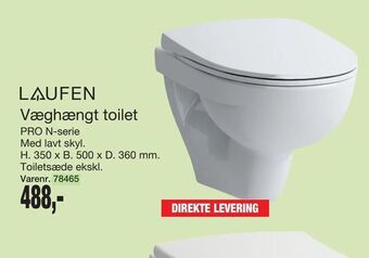 Harald Nyborg Væghængt toilet tilbud