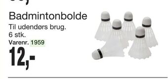 Harald Nyborg Badmintonbolde tilbud
