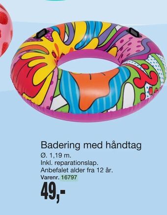 Harald Nyborg Badering med håndtag tilbud