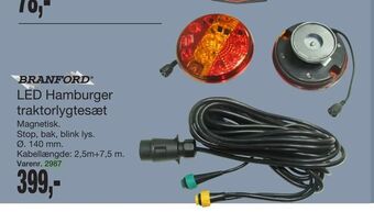 Harald Nyborg LED Hamburger traktorlygtesæt tilbud