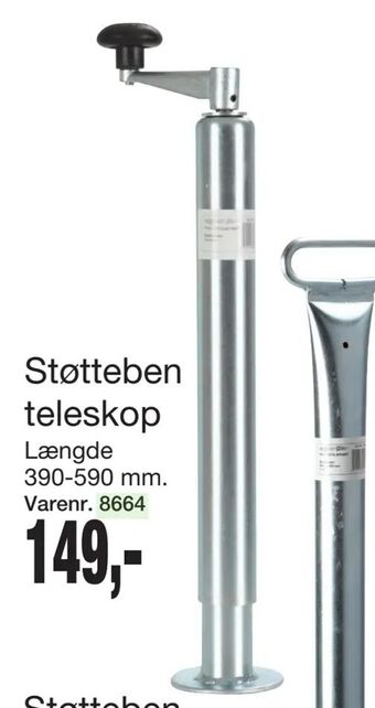 Harald Nyborg Støtteben teleskop tilbud