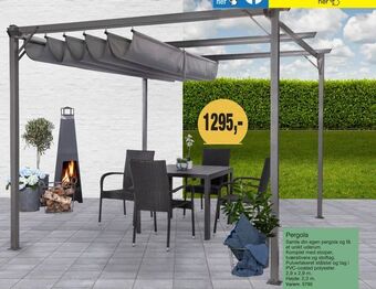 Harald Nyborg Pergola tilbud