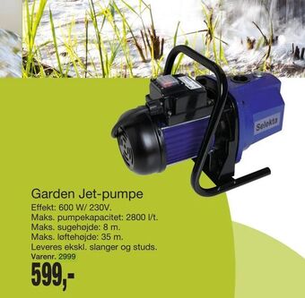 Harald Nyborg Garden Jet-pumpe tilbud