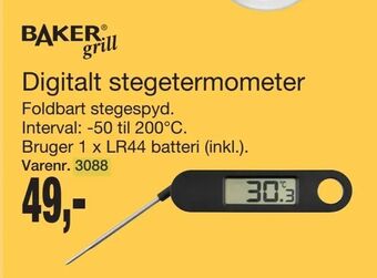 Harald Nyborg Digitalt stegetermometer tilbud