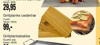 Harald Nyborg Grillplanke cedertræ tilbud