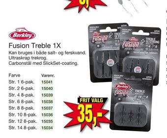 Harald Nyborg Fusion Treble 1X tilbud