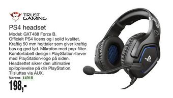 PS4 headset